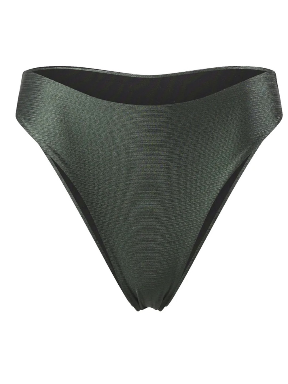 Divino Seas, S, Ana Nera Dark Green High-Cut Bikini Bottom, NWOT